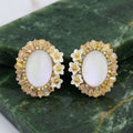 Opal Garden Studs