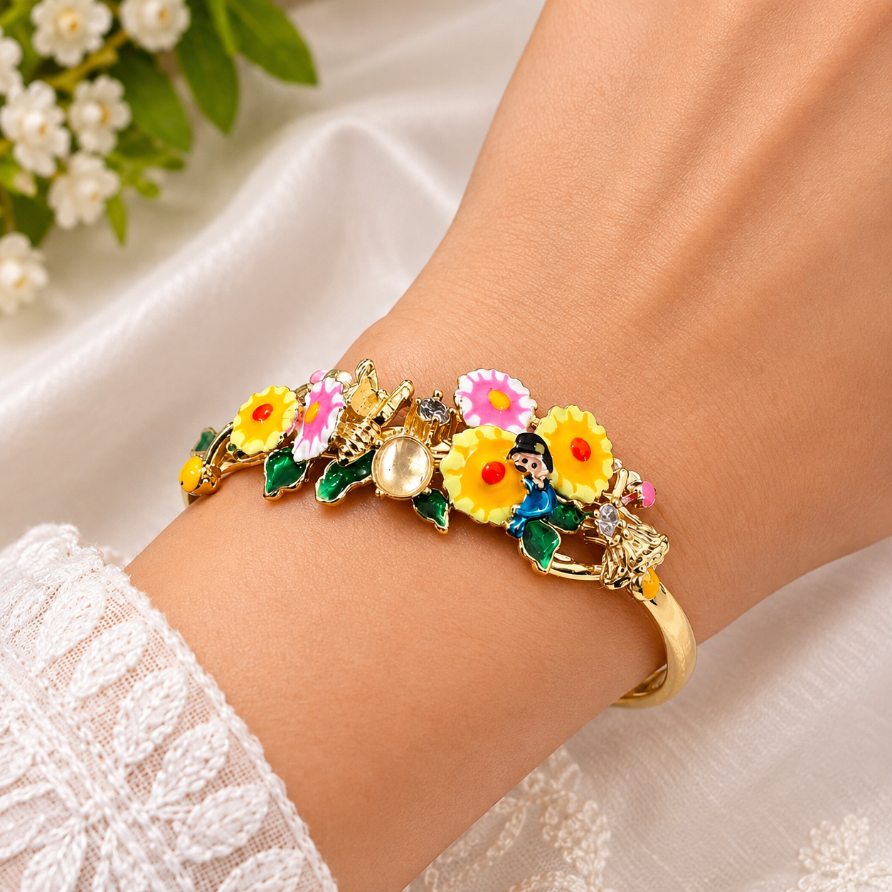 Blooming Flower Kada