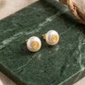 Pearl Swirl Studs