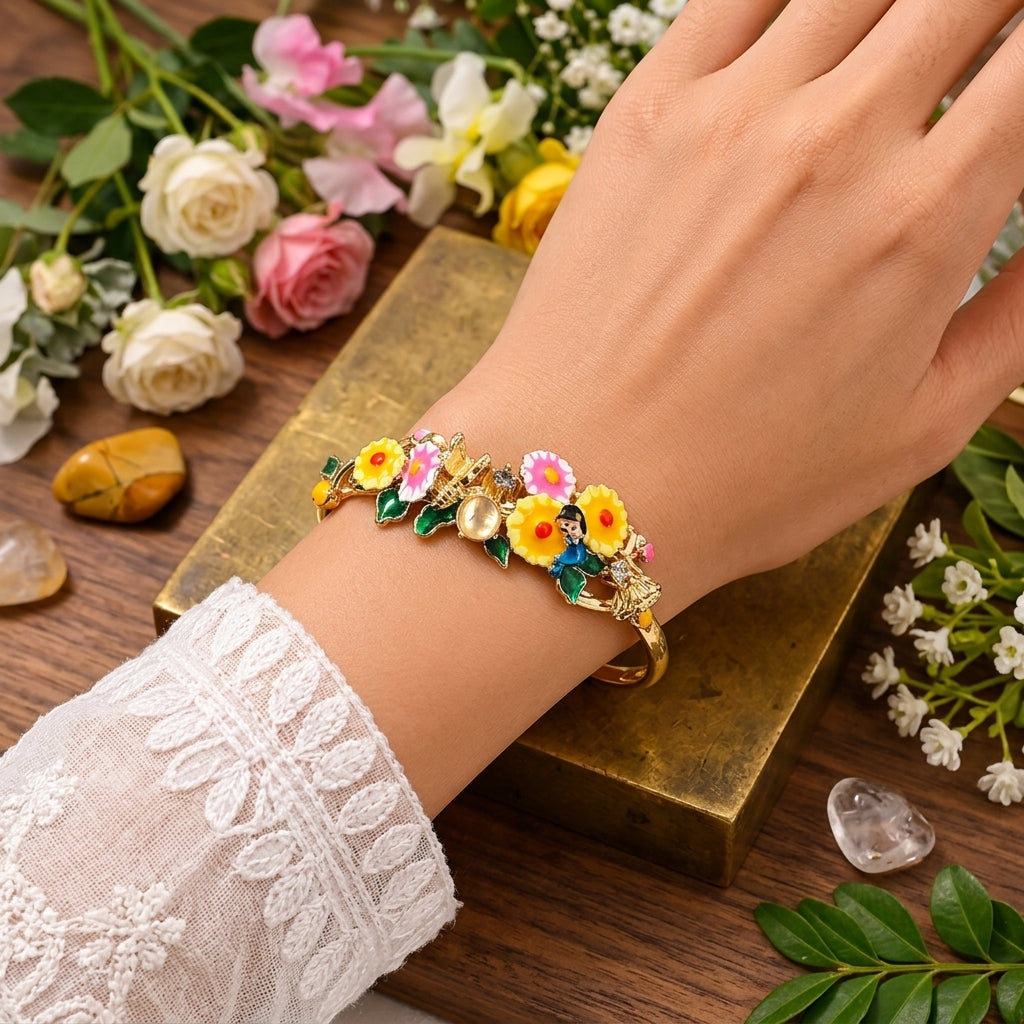 Blooming Flower Kada