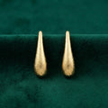 Molten Gold Drop Studs