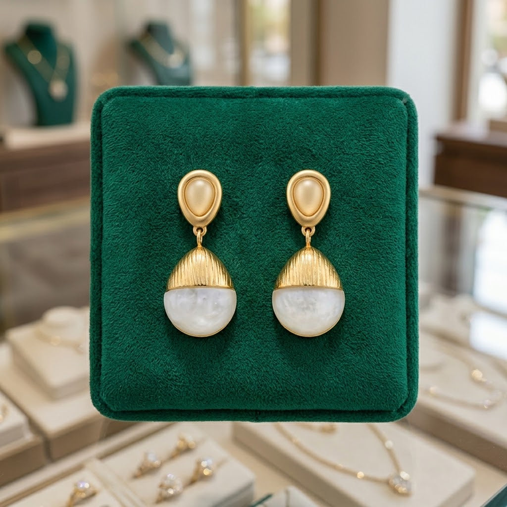 Golden Dome Pearl Drops